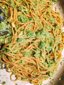 Zalm broccoli pasta