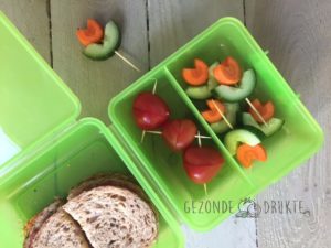Groentebloemetjes en tomatenhartjes