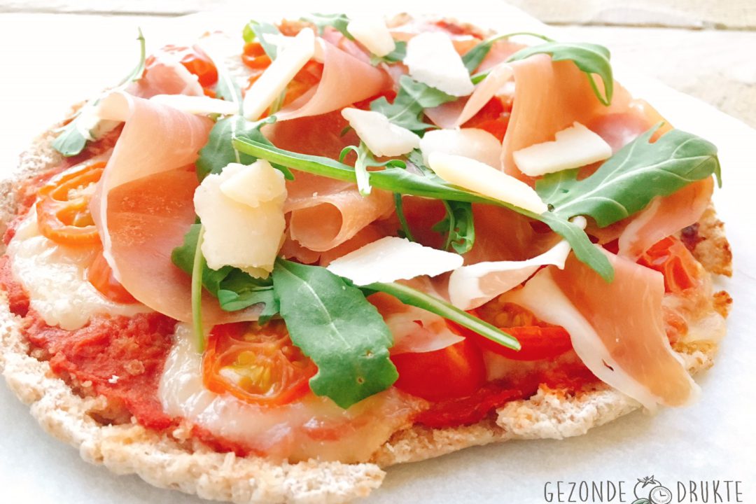 speedy mini-pizza gezonde drukte gezond