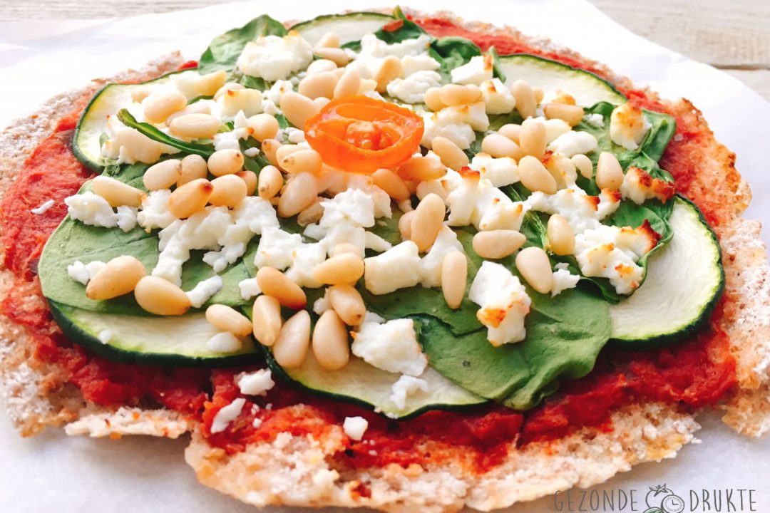 speedy mini-pizza gezonde drukte gezond