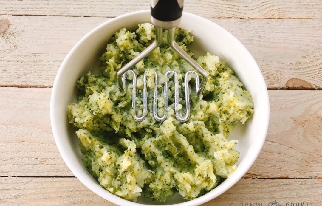 Broccoli- en aardappelkroketten gezonde drukte feest zelfgemaakte kroketten